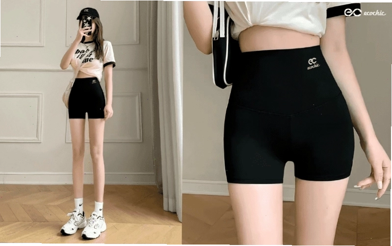 Set đồ tập gym cho nữ - áo phông rộng và quần legging Ecochic