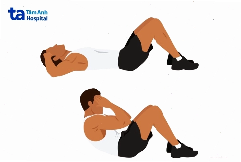 Sit up là bài tập toàn diện cho cơ bụng