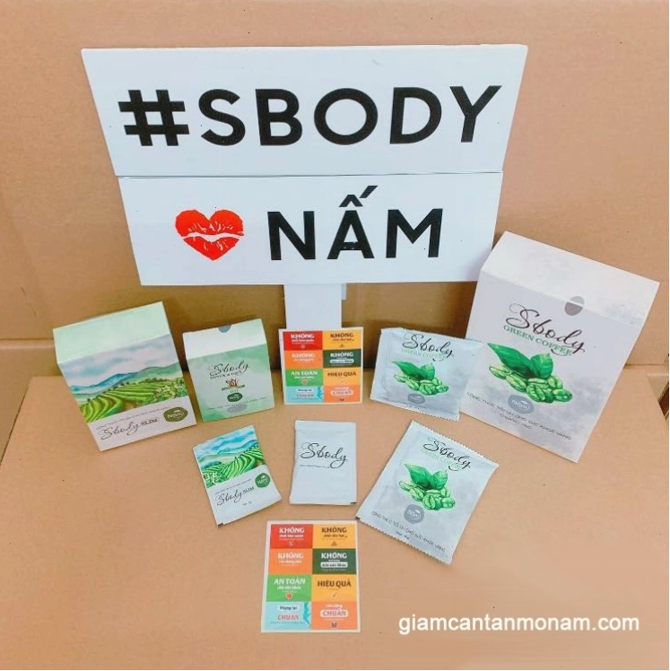 So sánh giảm cân Sbody Slim và Sbody Green Coffee với các sản phẩm khác