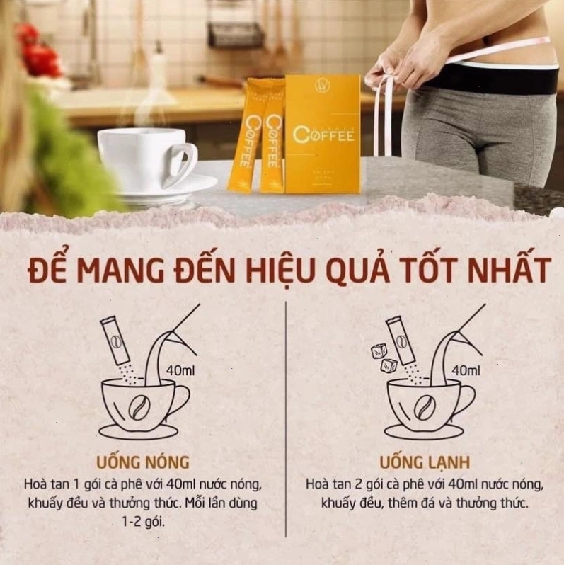 So sánh hiệu quả các loại cà phê giảm cân