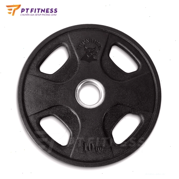 Tạ đĩa bọc cao su ironbull 4 cánh