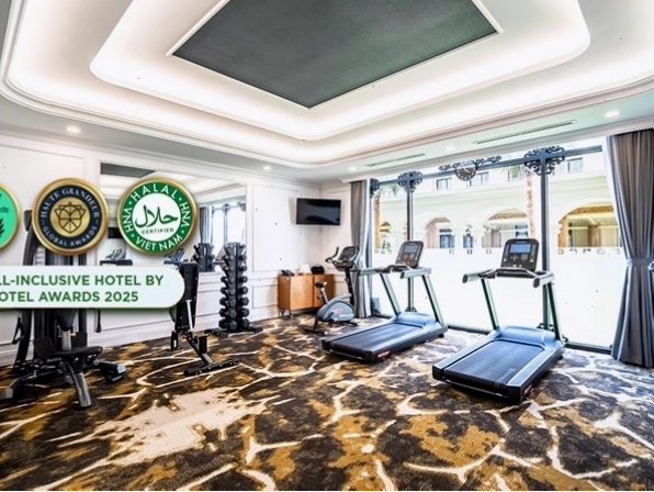 Tầm nhìn đẹp từ khu vực tập luyện Phú Gyming