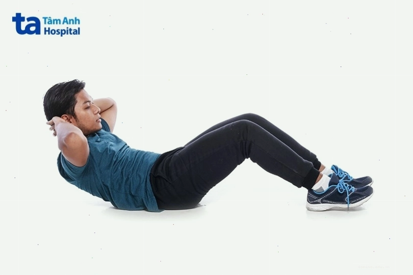 Tập bụng để tối ưu nhóm cơ bụng