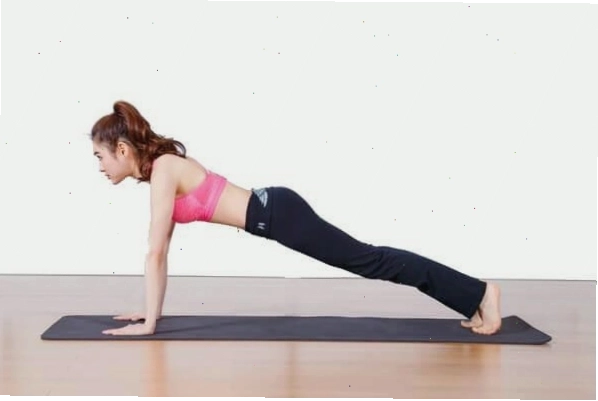 Tập bụng plank cao cho cơ bụng săn chắc