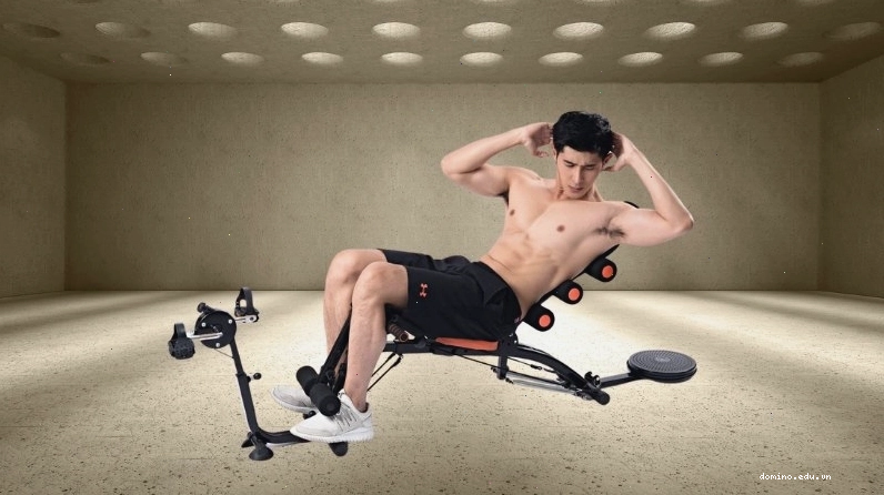 Tập eo với máy six pack care