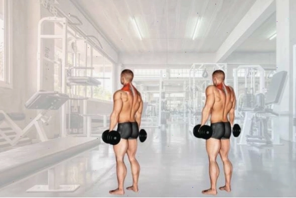 Tập luyện Dumbbell Shrugs với tạ đơn