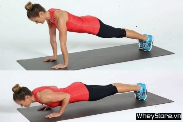 Tập luyện Push-Up để săn chắc bờ vai
