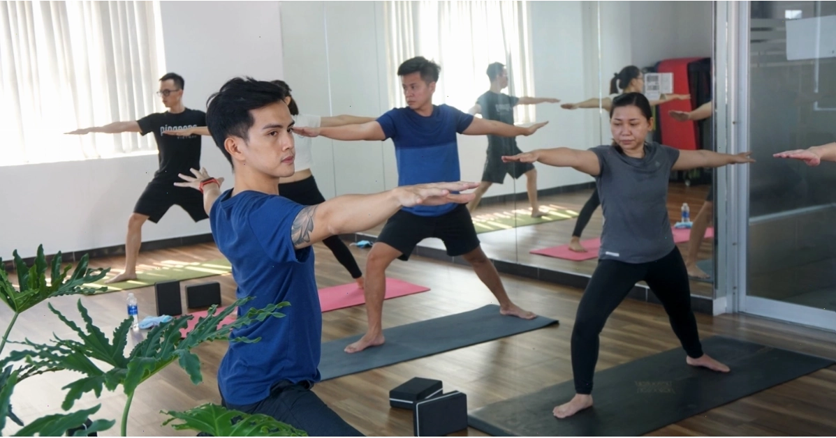 Tập luyện tại Yoga Thanh Yến