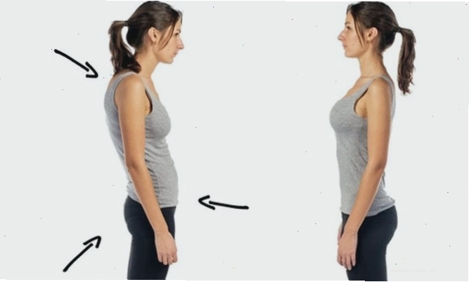Tập luyện tư thế dựa tường giúp điều chỉnh cột sống thẳng hàng