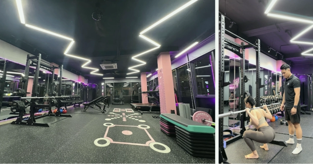 Tập luyện với PT tại T2FIT, một phòng private gym hiện đại ở Hà Nội