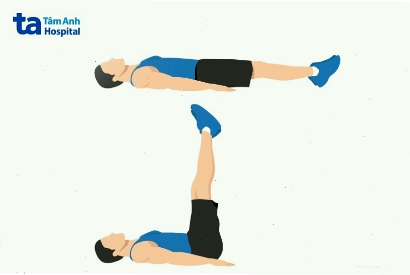 Tập trung vào cơ bụng dưới với bài nằm nâng chân