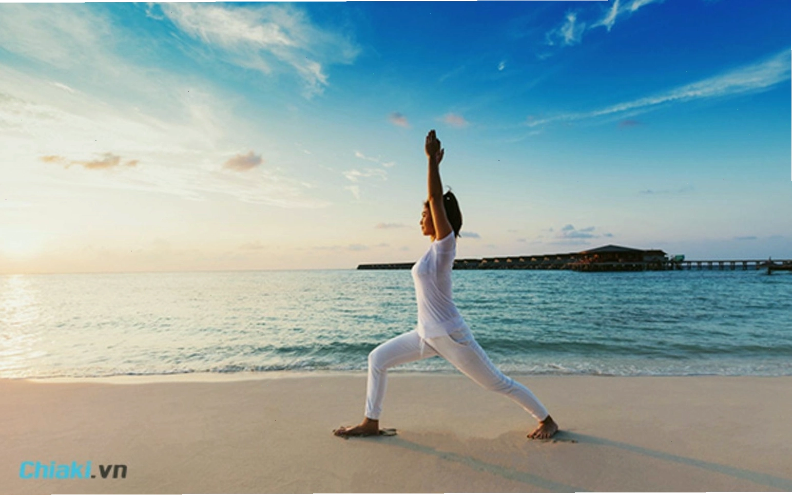 Tập Yoga giảm cân với tư thế chiến binh 1
