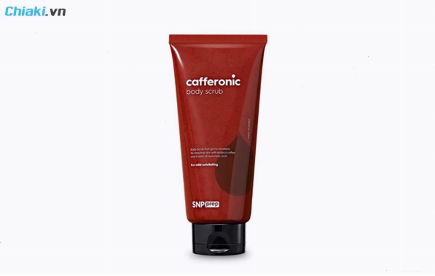 Tẩy tế bào chết body SNP Prep Cafferonic Body Scrub - Năng lượng cho làn da
