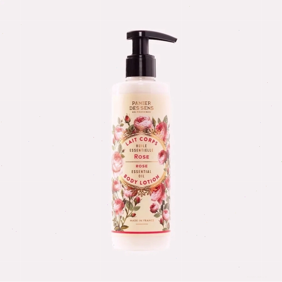 Thành phần dưỡng ẩm từ bơ hạt mỡ và vitamin trong Kai*Rose Body Lotion