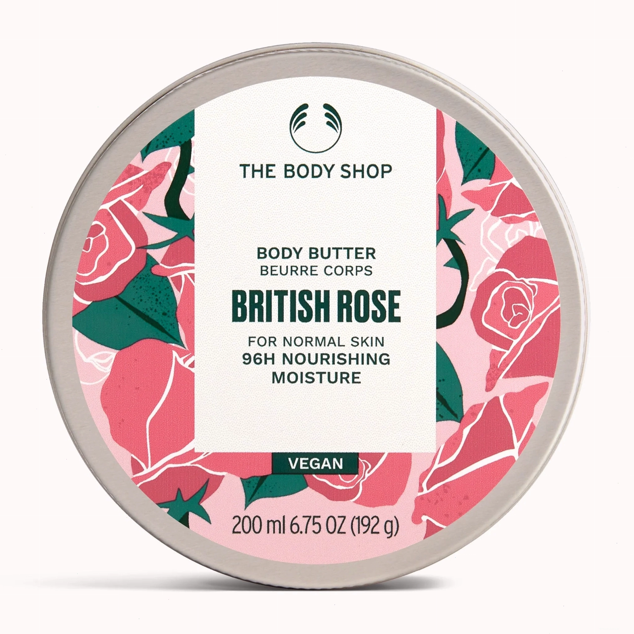 The Body Shop British Rose Body Butter dưỡng ẩm sâu