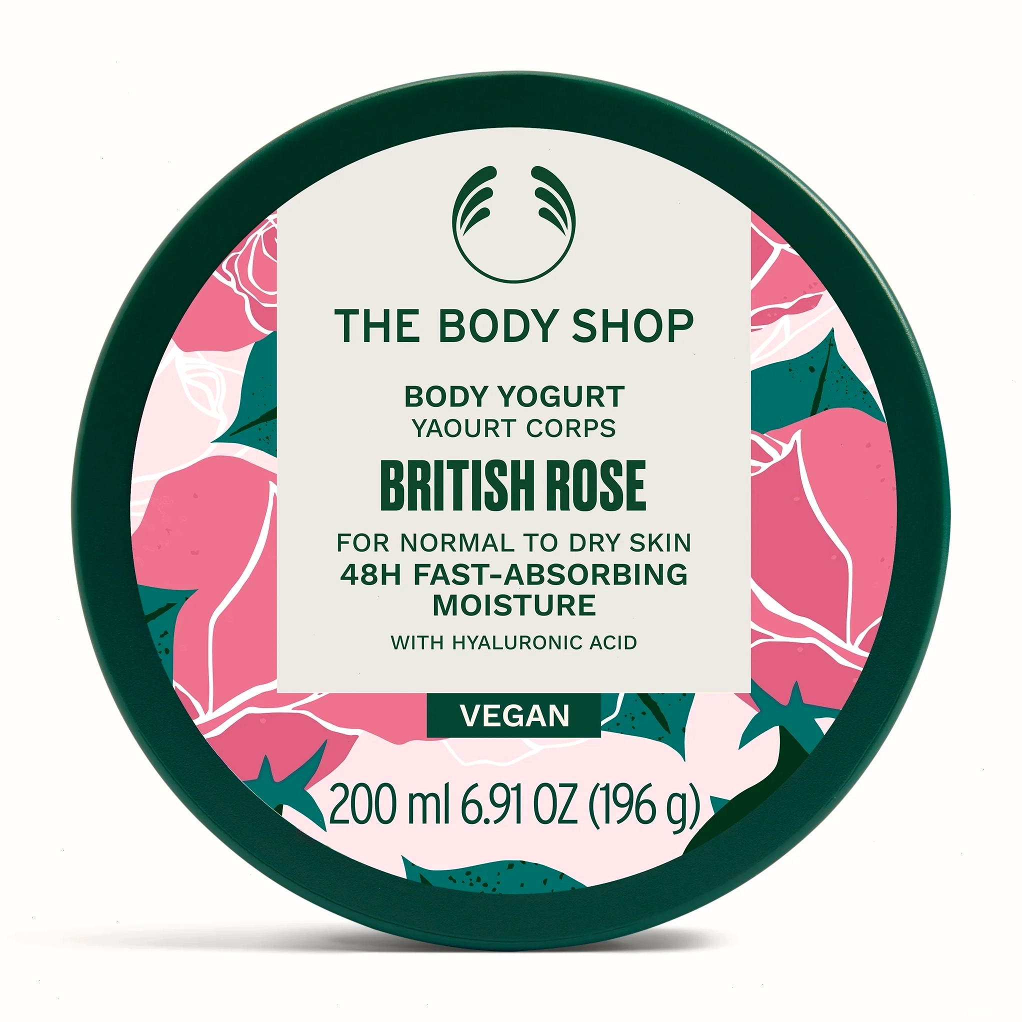 The Body Shop British Rose Body Yogurt dưỡng ẩm nhanh