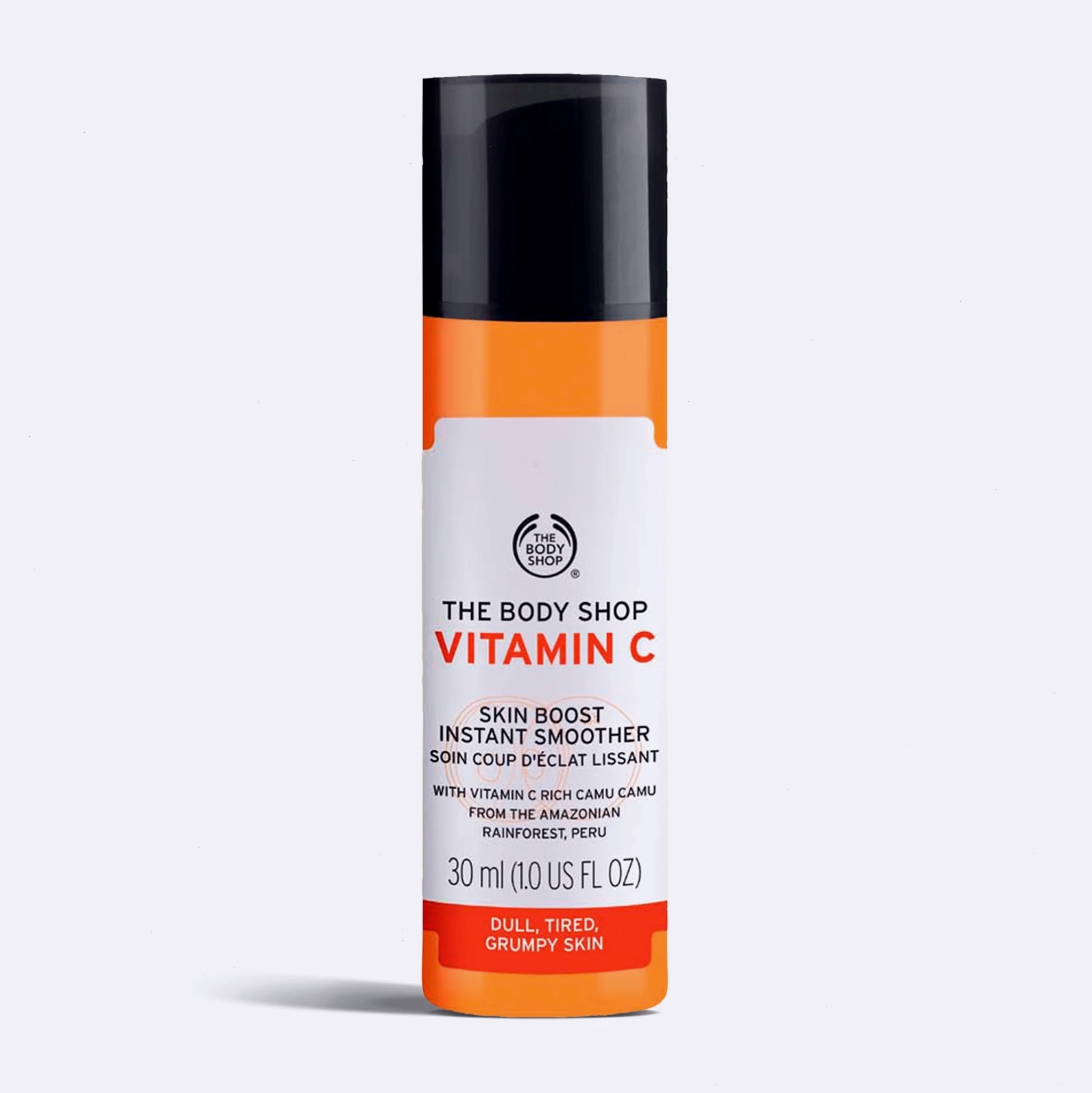 The Body Shop Vitamin C Skin Boost Instant Smoother 30 ML trên nền trắng sạch sẽ