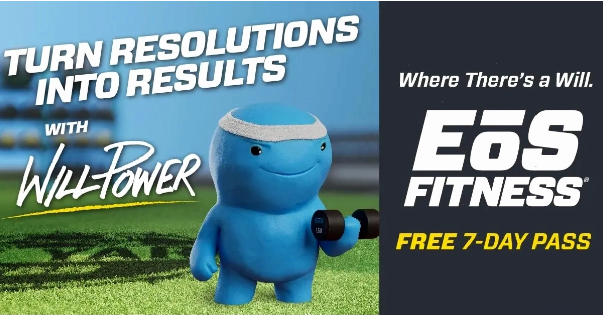 Thẻ tập gym miễn phí 7 ngày Will Power