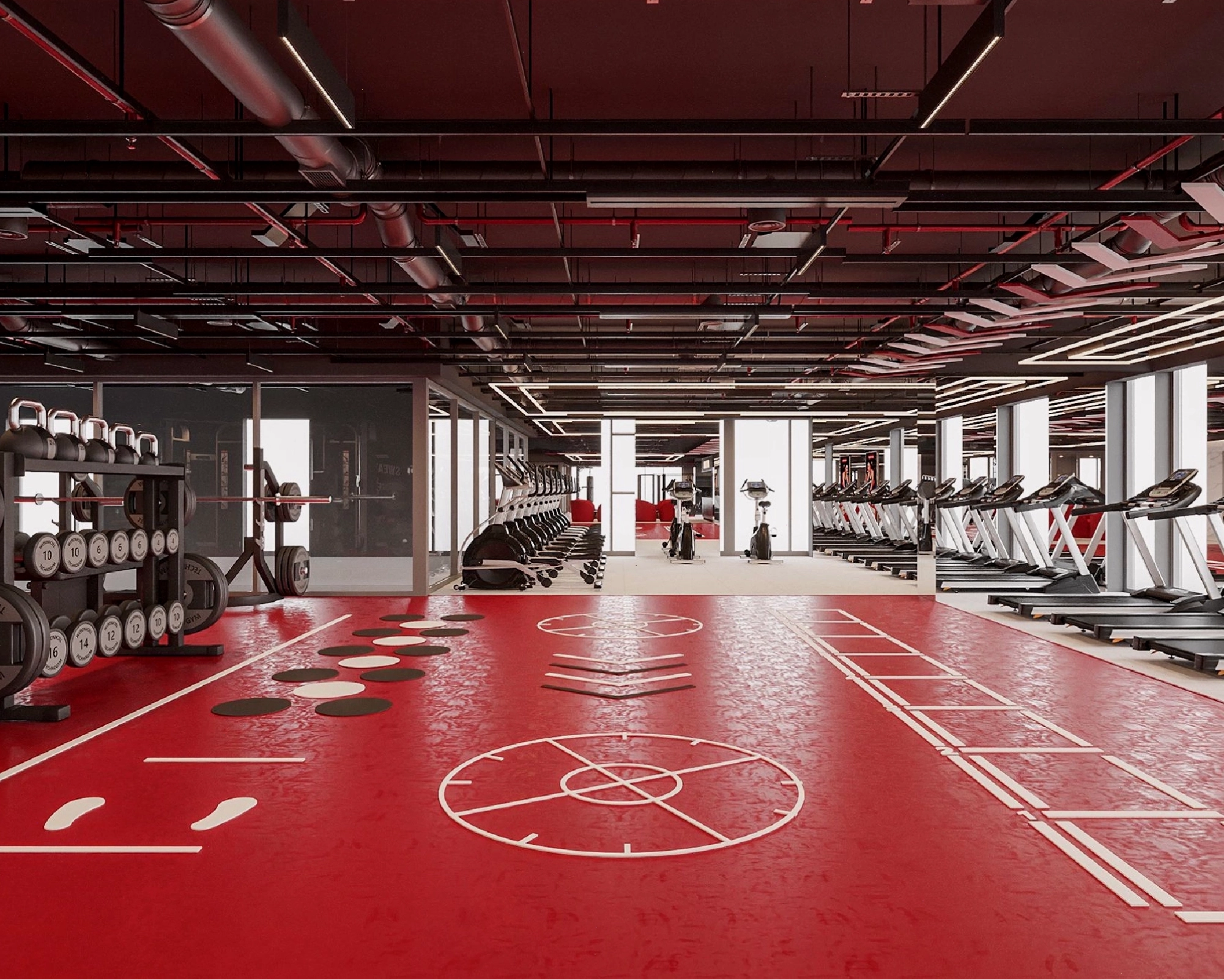 Thiết kế bên trong phòng tập mới của Citigym