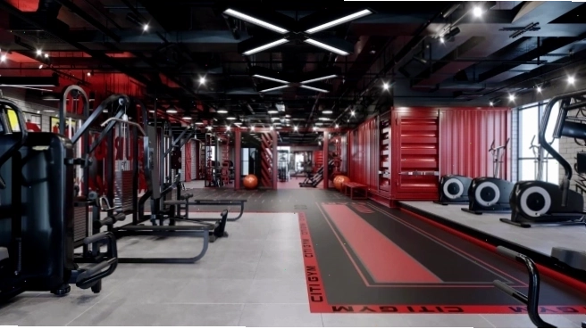 Thiết kế hiện đại tại Citigym Bến Vân Đồn..