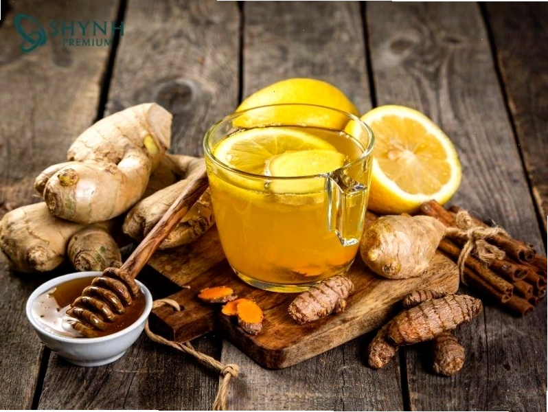 Thực đơn ngày 1 trong công thức detox giảm cân có nước chanh gừng mật ong