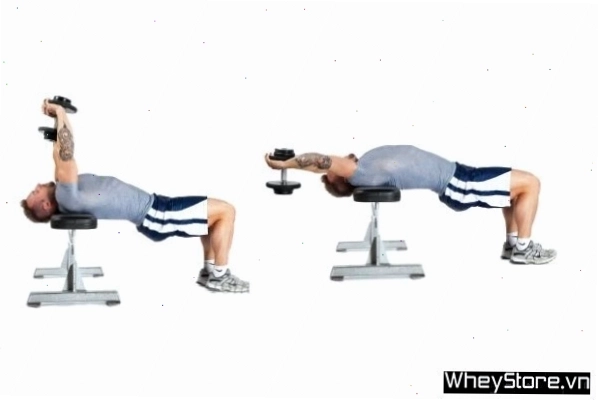 Thực hiện bài tập Dumbbell Front Chest Raises