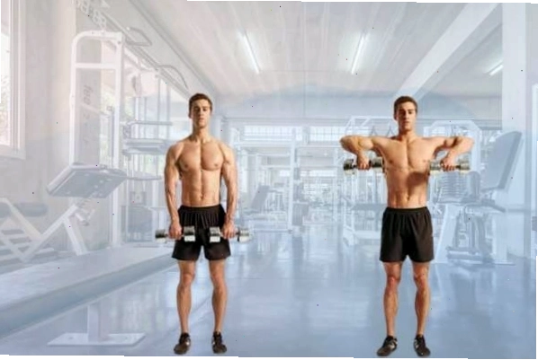 Thực hiện bài tập Upright Row với tạ đơn