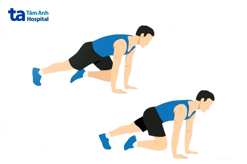 Thực hiện động tác burpee đúng kỹ thuật