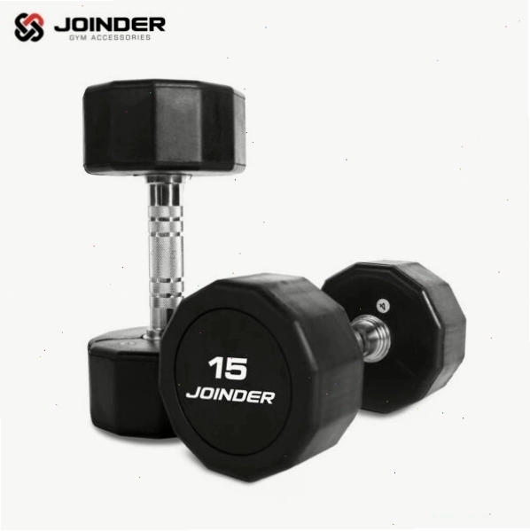 Thực hiện động tác Dumbbell single-arm rows với tạ tay bọc cao su