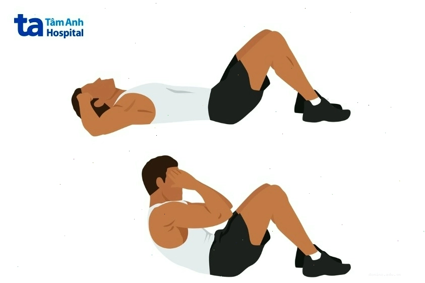 Thực hiện động tác sit up đầy đủ