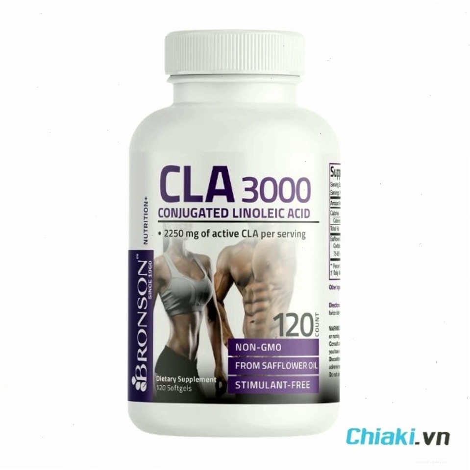 Thuốc hỗ trợ giảm cân Bronson CLA 3000
