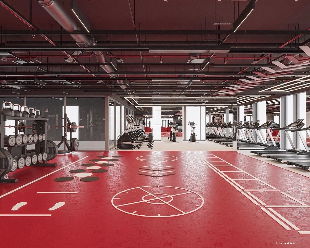 Toàn cảnh khu vực tập luyện tại Citigym Lê Lợi