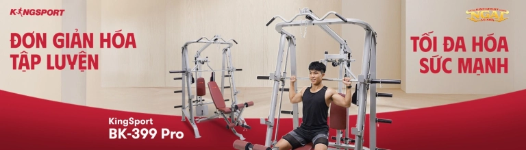 Tối ưu không gian sống với bộ tập gym đa năng tại nhà toàn diện