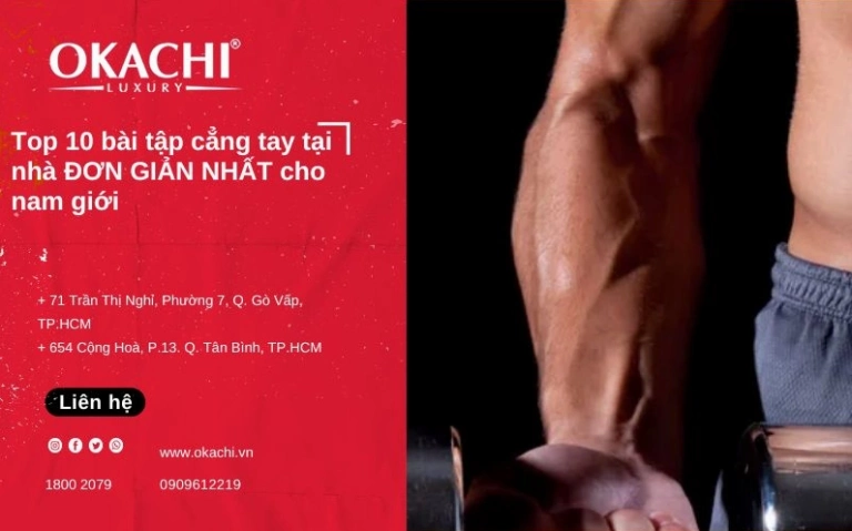 Top 10 Bài Tập Cẳng Tay Tại Nhà Cho Nam Giới Tăng Cường Sức Mạnh