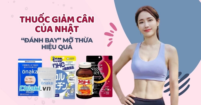 Top 10 Viên Uống Giảm Cân Nhật Bản Tốt Nhất 2026