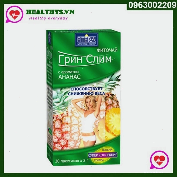 Trà giảm cân Fitera của Nga với hương vị trái cây đa dạng