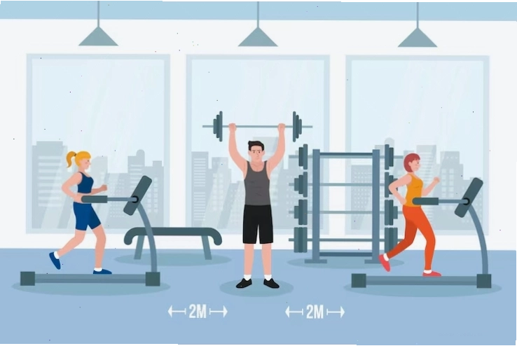 Trang đích landing page phòng gym vẽ tay