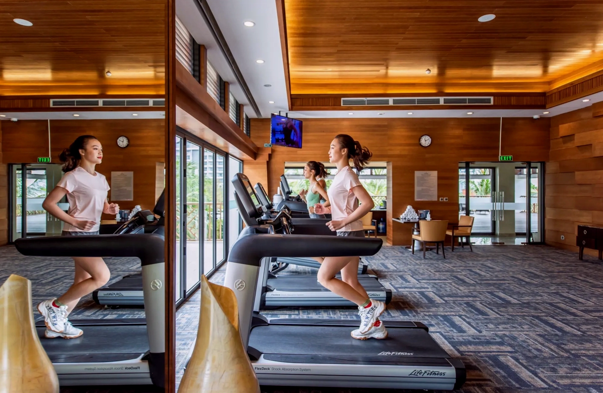 Trang thiết bị cardio hiện đại tại Phú Gyming