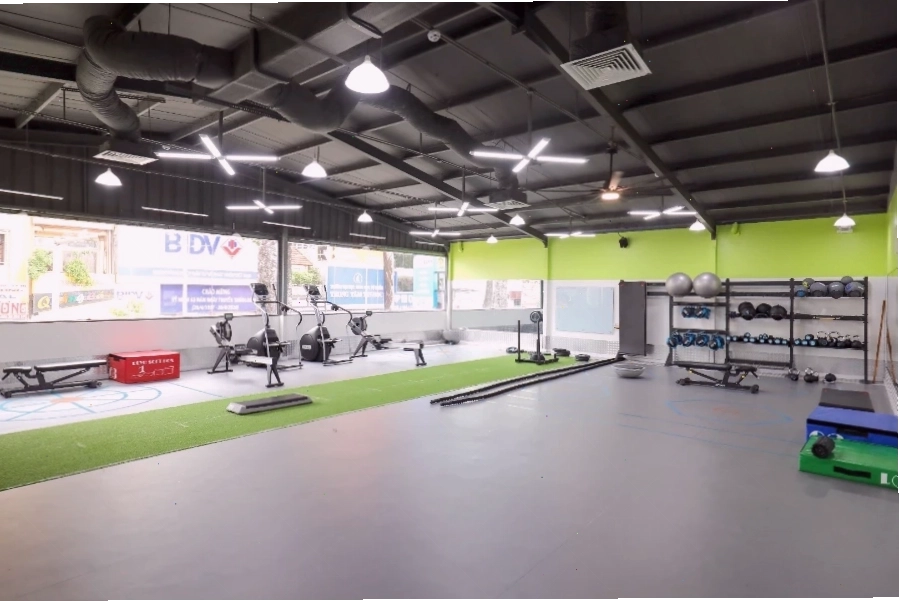 Trang thiết bị hiện đại của The New Gym Nguyễn Chí Thanh