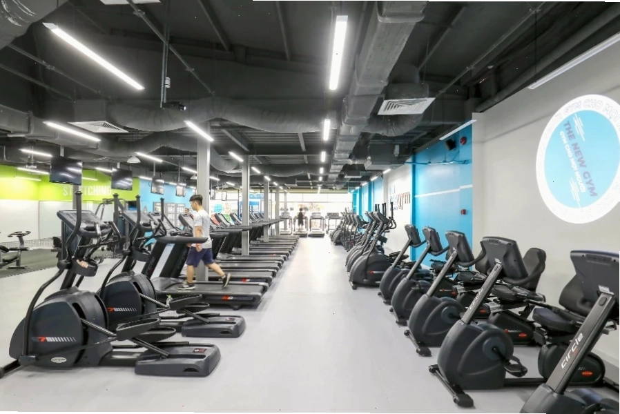 Trang thiết bị hiện đại tại The New Gym Nguyễn Chí Thanh