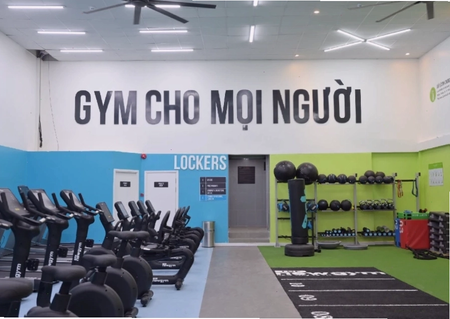 Trang thiết bị tập luyện sức mạnh tại The New Gym Cần Thơ