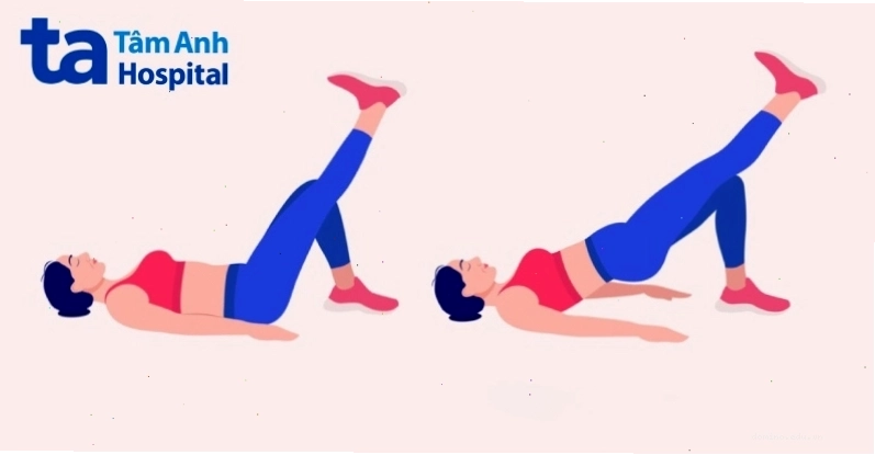 Tư thế cây cầu cải thiện viêm khớp háng