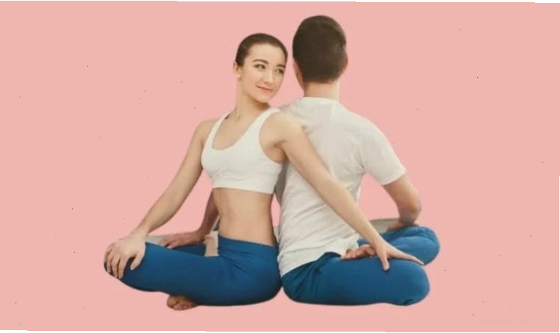 Tư thế Cây cầu đôi - Yoga đẹp đơn giản cho cặp đôi