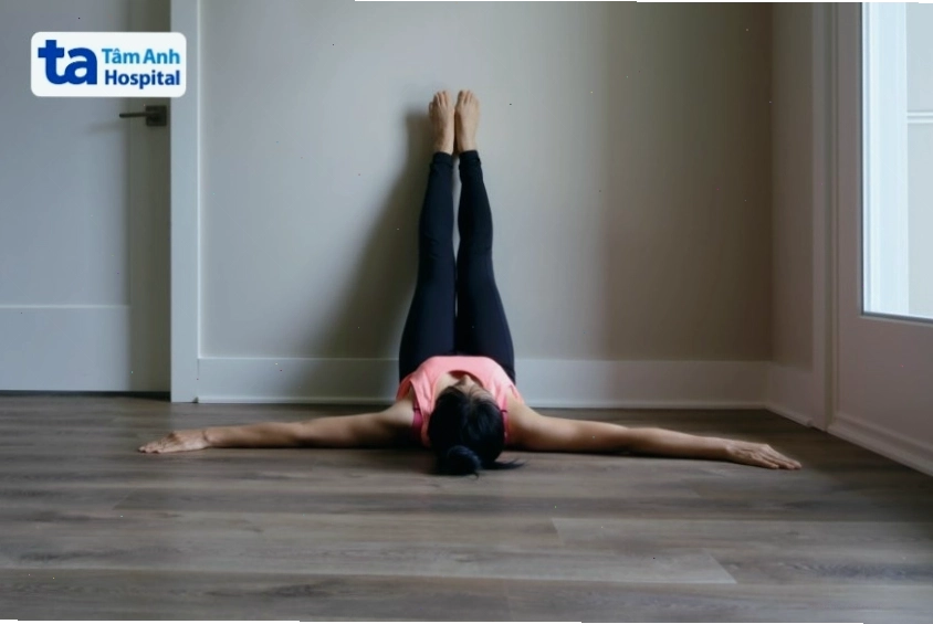 Tư thế chiến binh II trong yoga Nam Hà