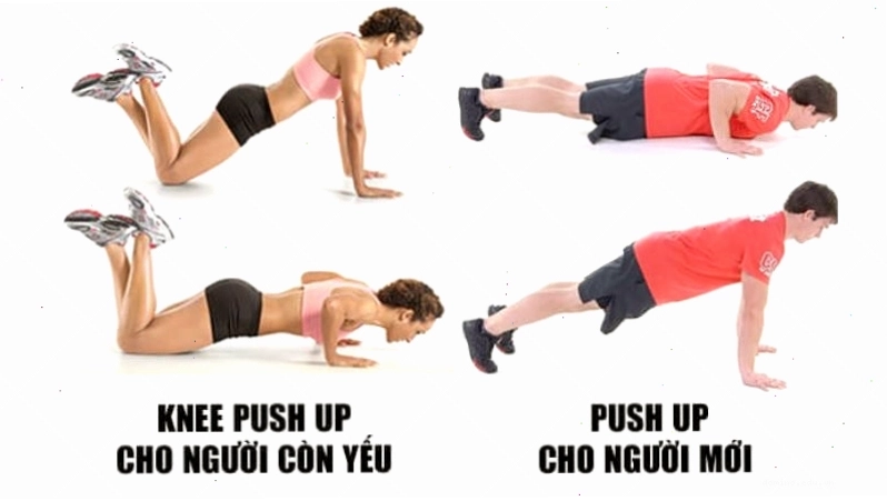 Tư thế chống đẩy kiểu kim cương (Diamond Push-Ups)