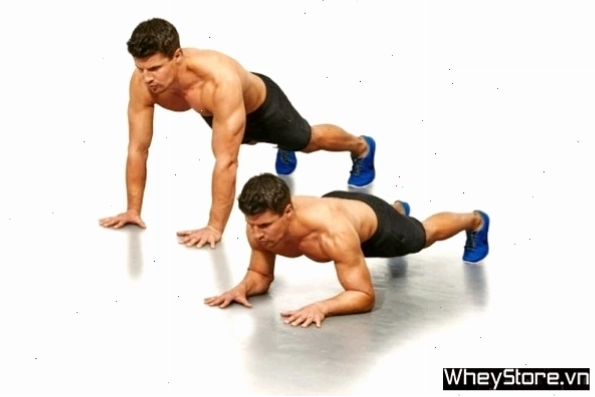 Tư thế chuẩn bị bài tập chống đẩy (Push Up) cho nam