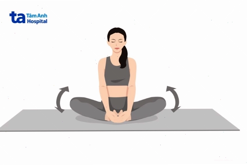 Tư thế nằm nghiêng nâng chân trong yoga