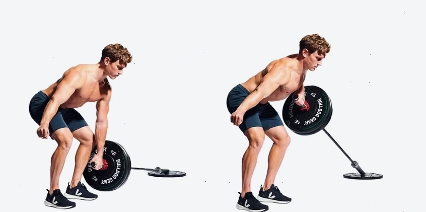 Tư thế nâng hạ tạ trong bài tập Single-arm T-bar Rows
