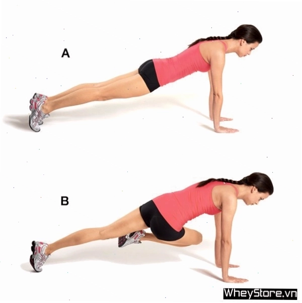Tư thế Plank chuẩn giúp siết chặt cơ bụng