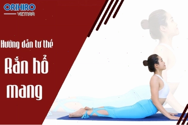 Tư thế rắn hổ mang trong Yoga hỗ trợ cải thiện vòng 1